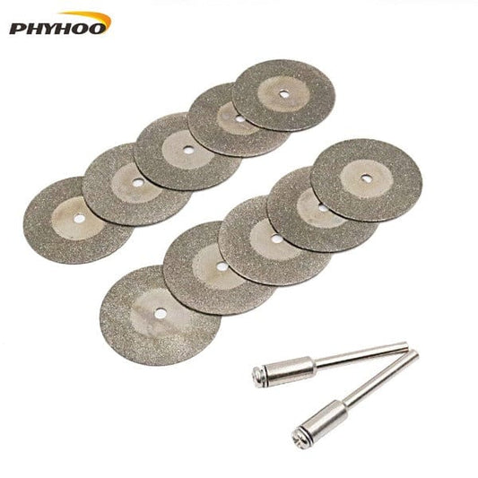 PHYHOO JEWELRY TOOLS-10 Pcs/Bag Rotary Tool Circular Saw Blades