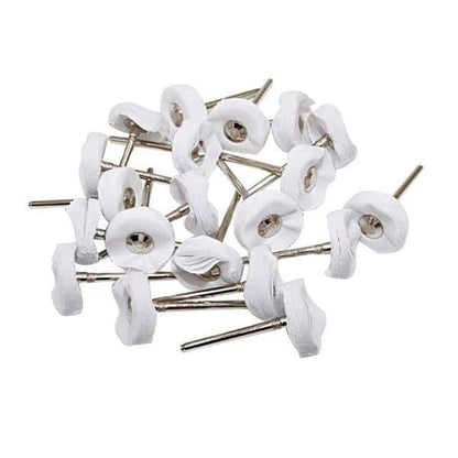 PHYHOO JEWELRY TOOLS-100Pcs Polishing Wheel Fiber & Cotton & Wool Buffing Wheel