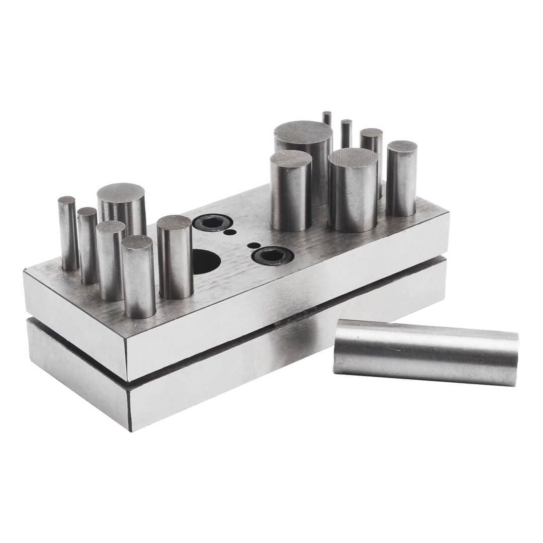 PHYHOO JEWELRY TOOLS-14-Round Punches Tool Set