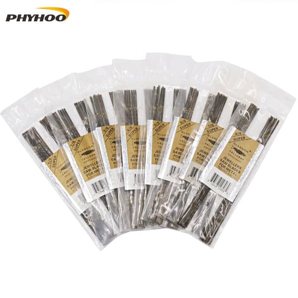 PHYHOO JEWELRY TOOLS-144 Pcs/Bag Glardon Vallorbe Bow Saw Blades