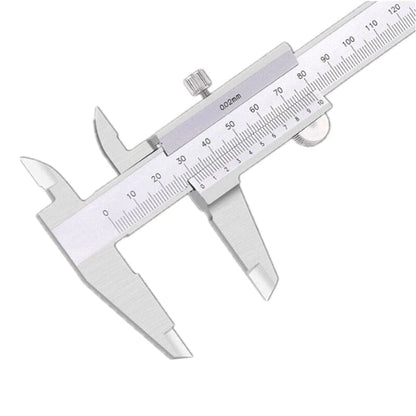 PHYHOO JEWELRY TOOLS-150mm Professional Stainless Steel Hardened Chromeplated Metric Vernier Caliper