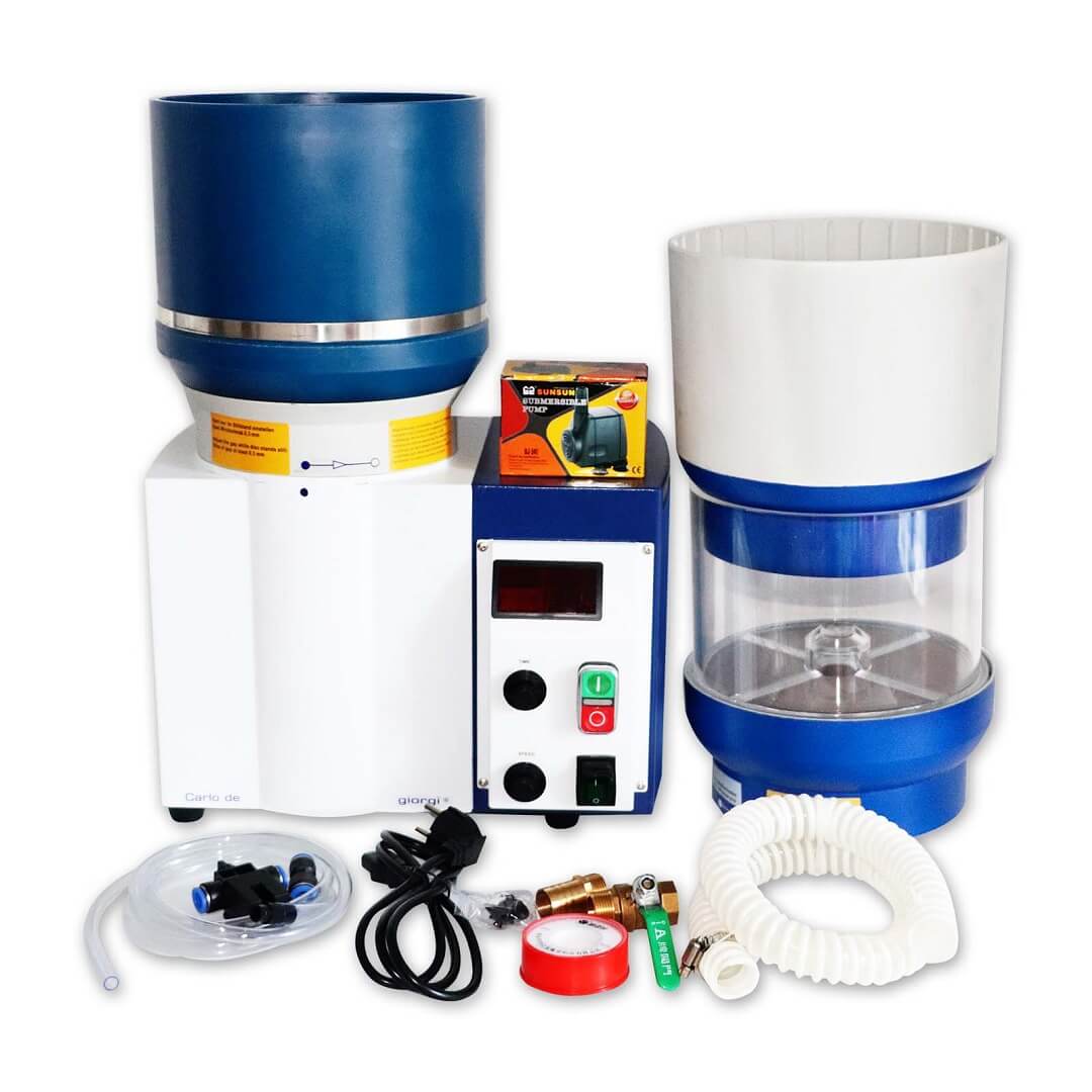 PHYHOO JEWELRY TOOLS-3 In 1 Multi-Function Benchtop Wet And Dry Magnetic Tumbler Polisher