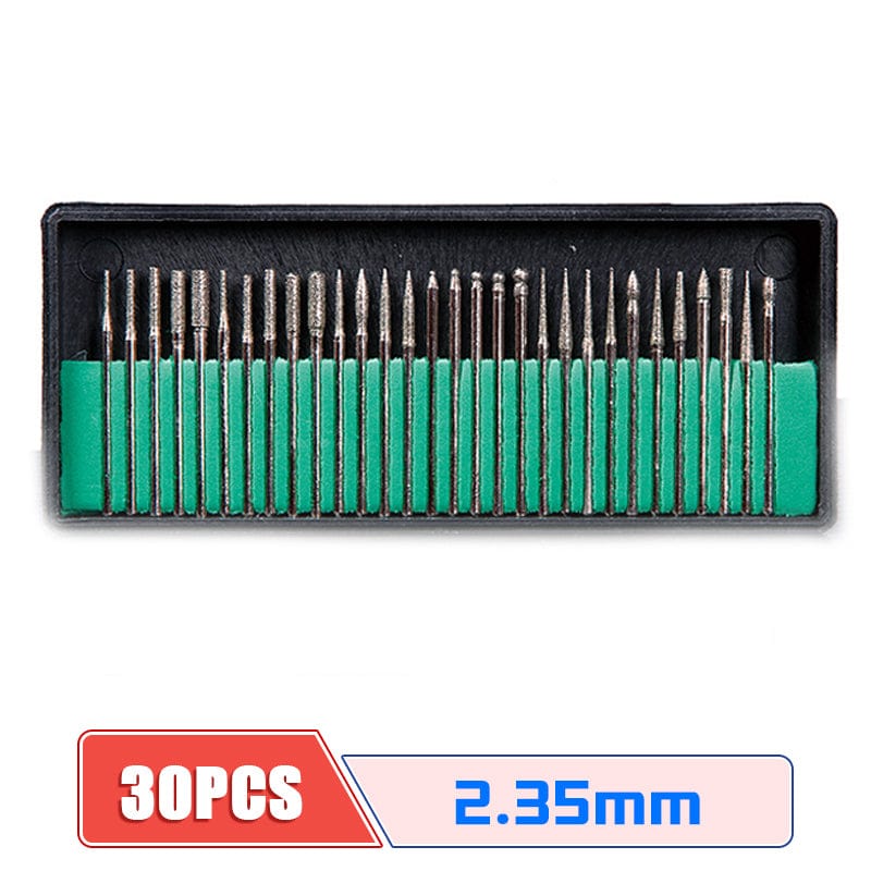 PHYHOO JEWELRY TOOLS-30Pcs Diamond Burrs Drill