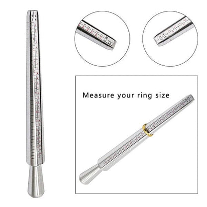 PHYHOO JEWELRY TOOLS-4PCS Ring Mandrel Sizer Tool