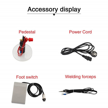 PHYHOO JEWELRY TOOLS-50A Adjustable Pulse Electronic Spark Jewelry Spot Welder