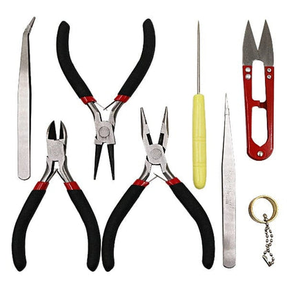 PHYHOO JEWELRY TOOLS-8pcs DIY jewelry tool set