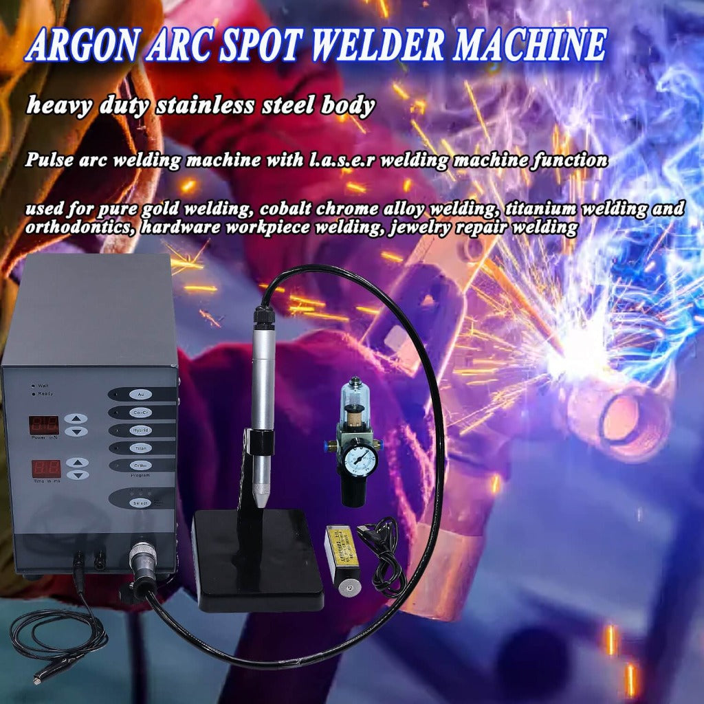 PHYHOO JEWELRY TOOLS-Automatic CNC Touch Pulse Argon Arc Jewelry Spot Welding Machine