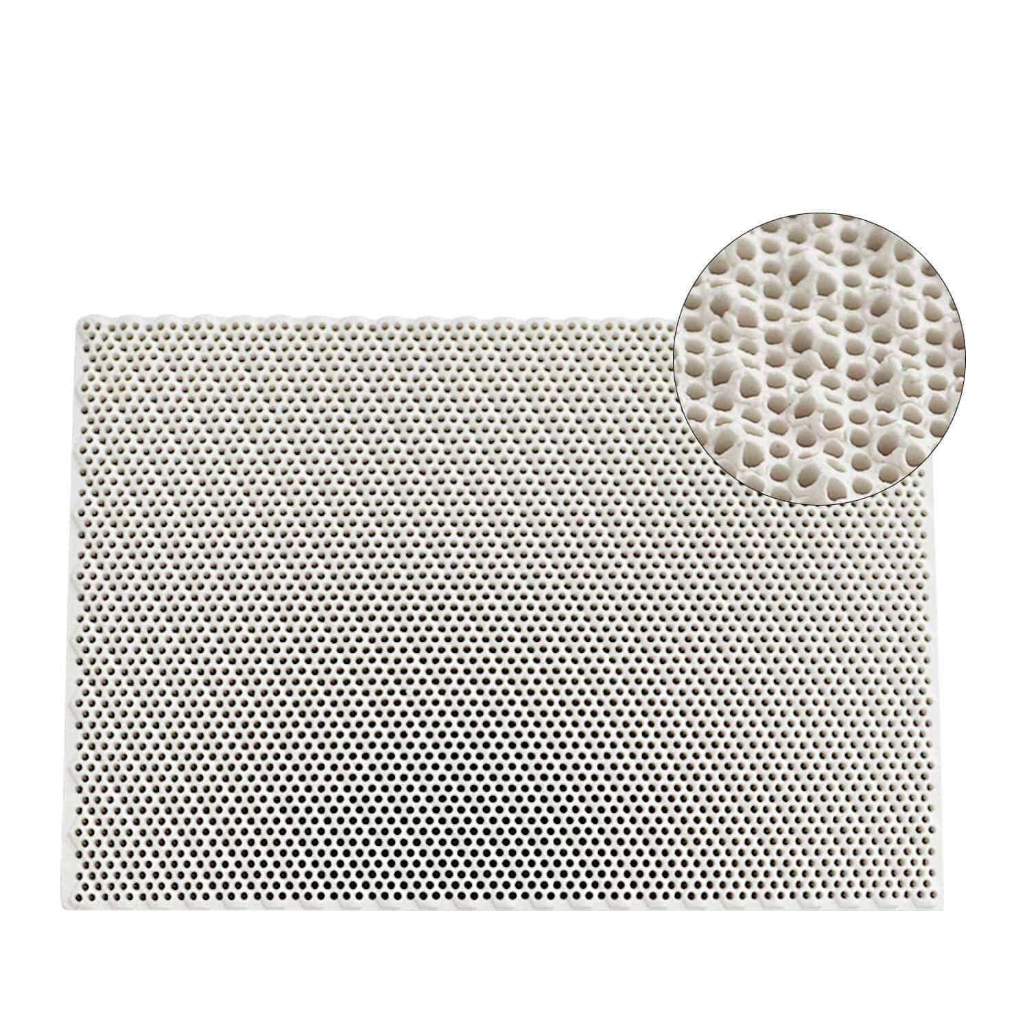 PHYHOO JEWELRY TOOLS-Berkem Square Honeycomb Welding Plate Round Refractory Brick