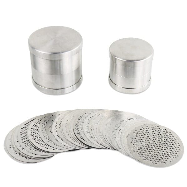 PHYHOO JEWELRY TOOLS-Berkem Stainless Steel Diamond Sorting Sieves 80mm Gemstones