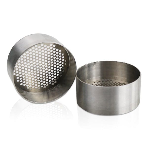 PHYHOO JEWELRY TOOLS-Berkem Stainless Steel Diamond Sorting Sieves 80mm Gemstones