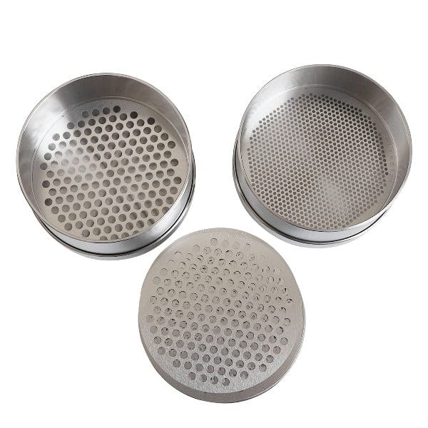 PHYHOO JEWELRY TOOLS-Berkem Stainless Steel Diamond Sorting Sieves 80mm Gemstones