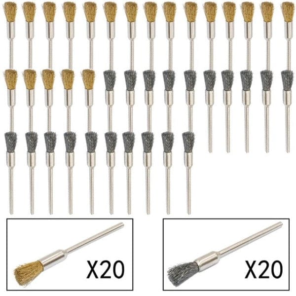 PHYHOO JEWELRY TOOLS-Brass Wire Wheel Brushes