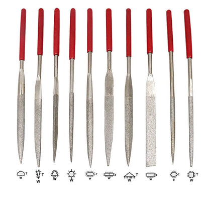 PHYHOO JEWELRY TOOLS-Diamond Needle File Set