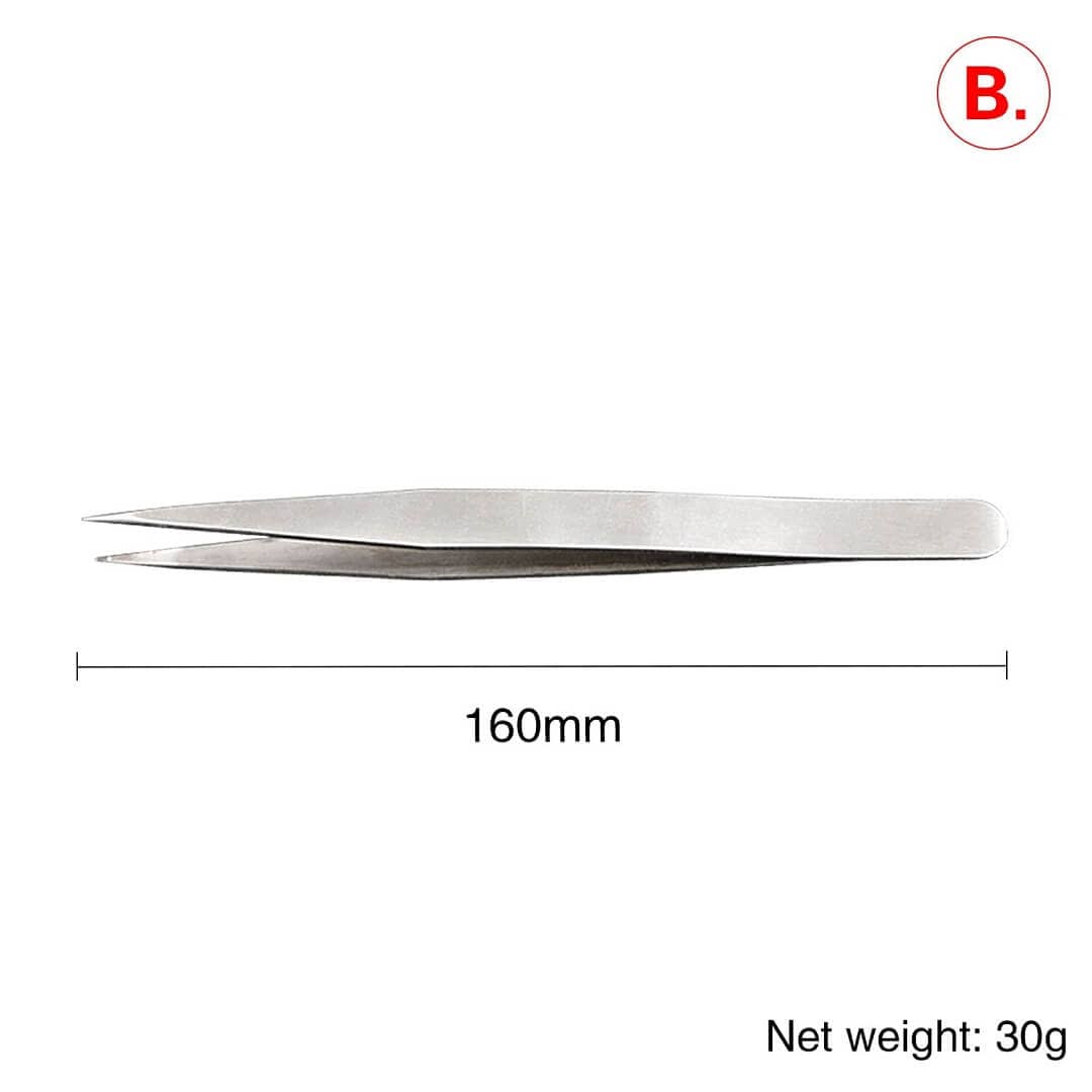 PHYHOO JEWELRY TOOLS-High Precision Non-Serrated Tweezer