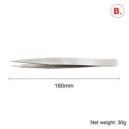 PHYHOO JEWELRY TOOLS-High Precision Non-Serrated Tweezer