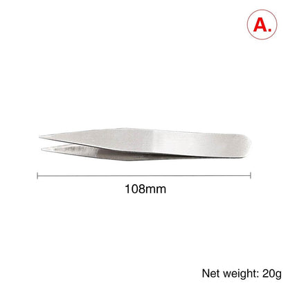 PHYHOO JEWELRY TOOLS-High Precision Non-Serrated Tweezer