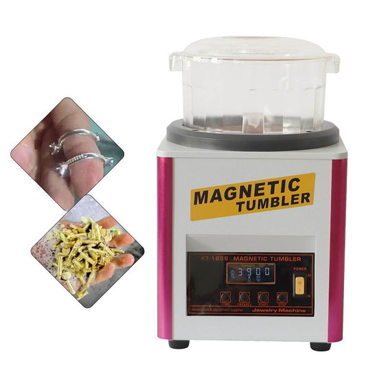 PHYHOO JEWELRY TOOLS-KT-205A Magnetic Tumbler Polishing Machine