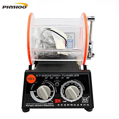 PHYHOO JEWELRY TOOLS-KT-6808 Jewelry Rotary Tumbler Polishing Machine