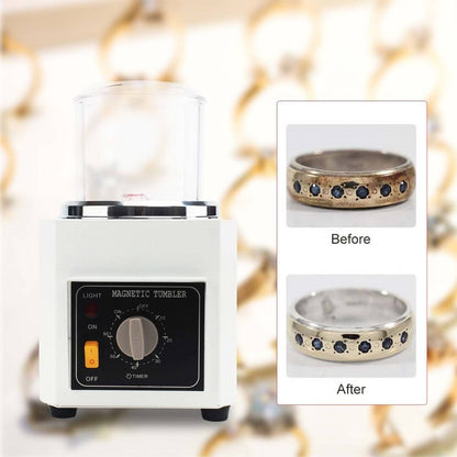 PHYHOO JEWELRY TOOLS-KT-90 Magnetic Tumbler Polishing Machine