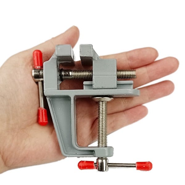 PHYHOO JEWELRY TOOLS-PHYHOO Aluminum Mini Table Clamp Small Bench Vice