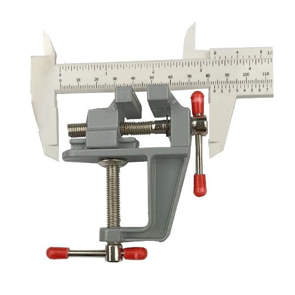 PHYHOO JEWELRY TOOLS-PHYHOO Aluminum Mini Table Clamp Small Bench Vice