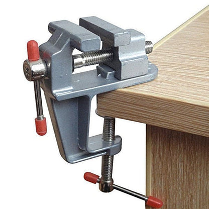 PHYHOO JEWELRY TOOLS-PHYHOO Aluminum Mini Table Clamp Small Bench Vice