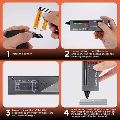 PHYHOO JEWELRY TOOLS-Phyhoo High Accuracy Jeweler Diamond Tester