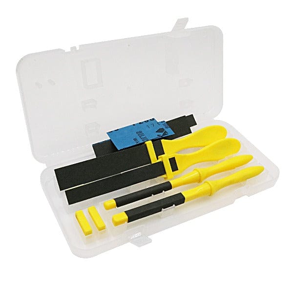 PHYHOO JEWELRY TOOLS-Polishing Sandpaper Kit Sanding Tool with Sand Paper Plastic Stick