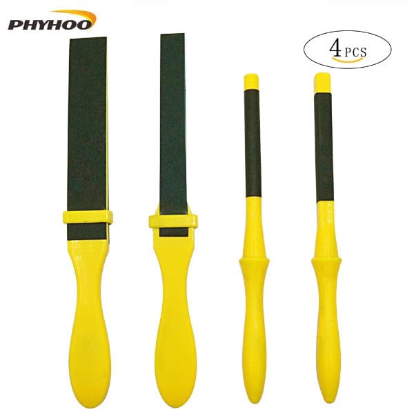 PHYHOO JEWELRY TOOLS-Polishing Sandpaper Kit Sanding Tool with Sand Paper Plastic Stick