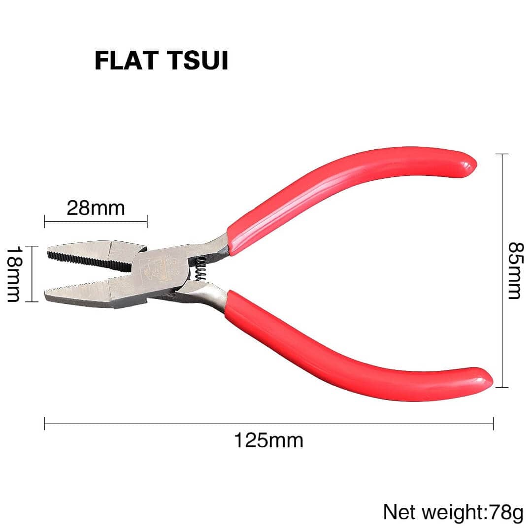 PHYHOO JEWELRY TOOLS-Red Handle Multifunctional Pliers