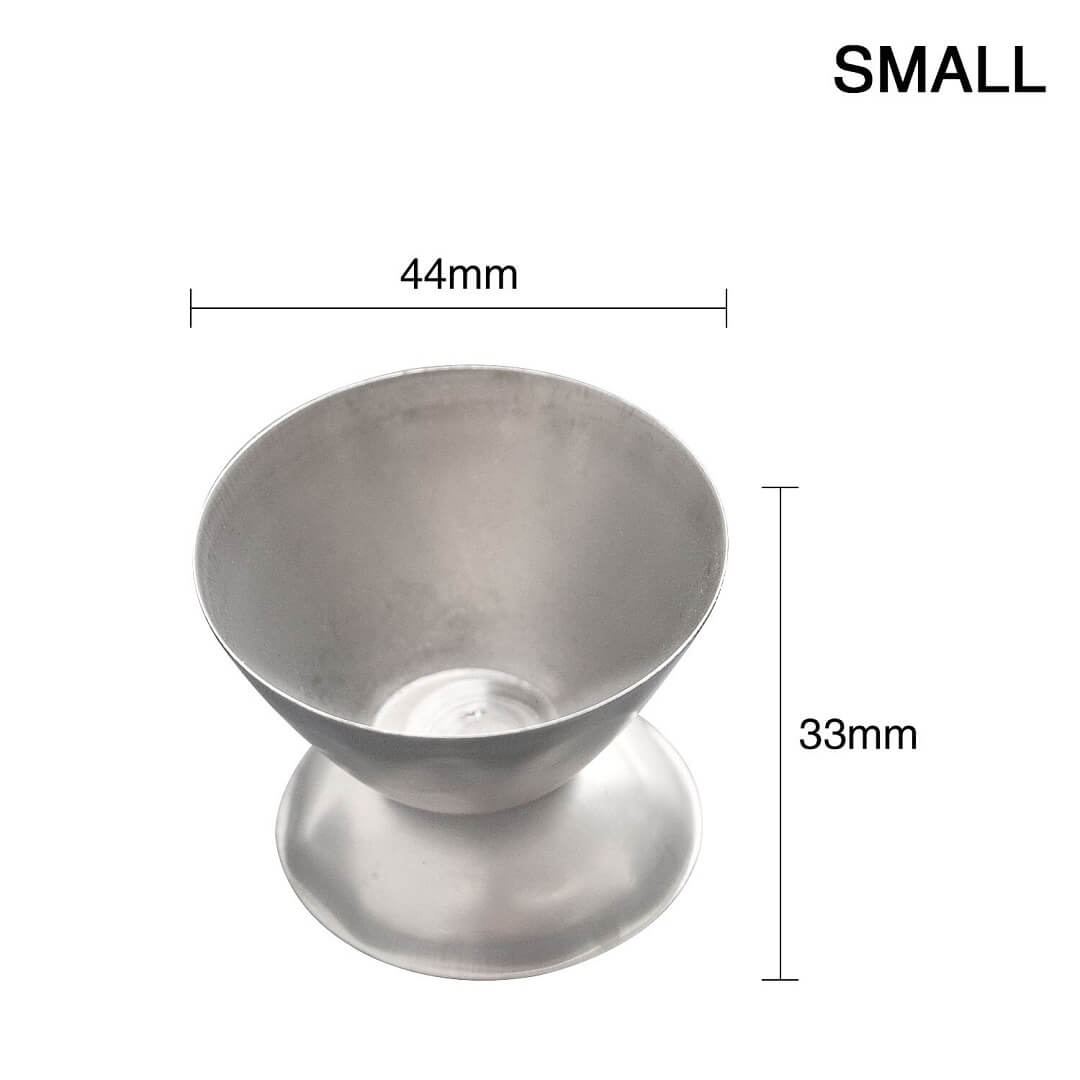 PHYHOO JEWELRY TOOLS-Stainless Steel Alum Cups