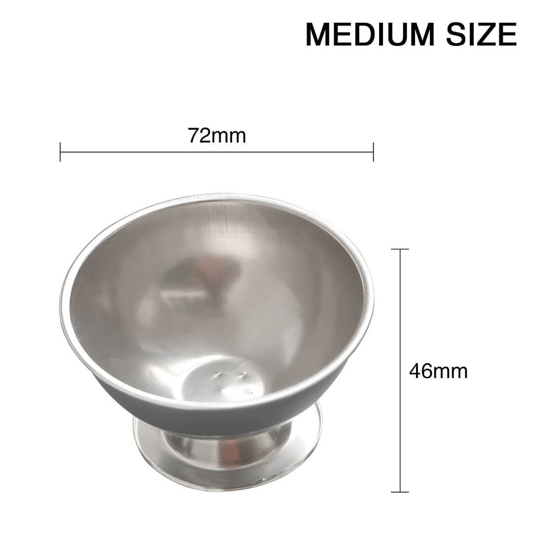 PHYHOO JEWELRY TOOLS-Stainless Steel Alum Cups