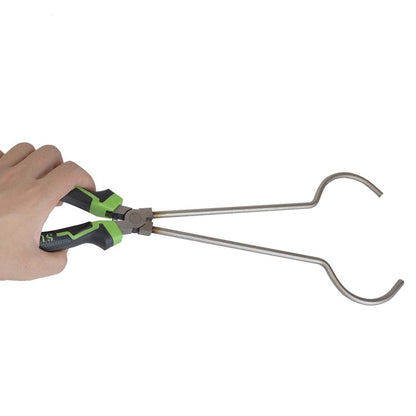 PHYHOO JEWELRY TOOLS-Stainless Steel Crucible Tongs