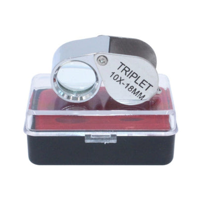 PHYHOO JEWELRY TOOLS-Triplet lens Loupe Magnifier With a Carrying Case