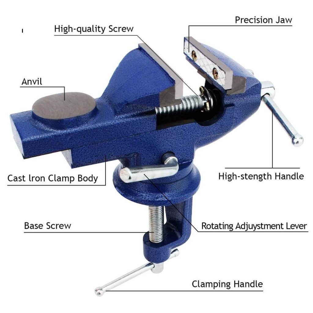 PHYHOO JEWELRY TOOLS-Universal Bench Vise