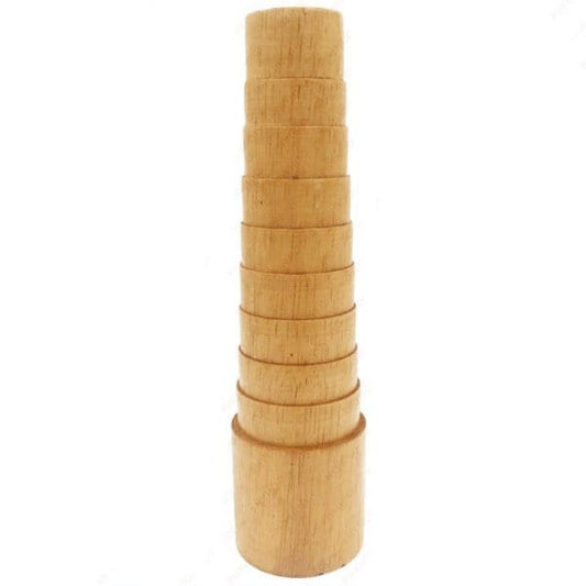 PHYHOO JEWELRY TOOLS-Wooden Step Bracelet Mandrel Sizer